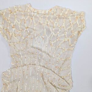 Beaded Shift Dress